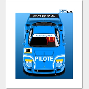 Forza Pilote Posters and Art